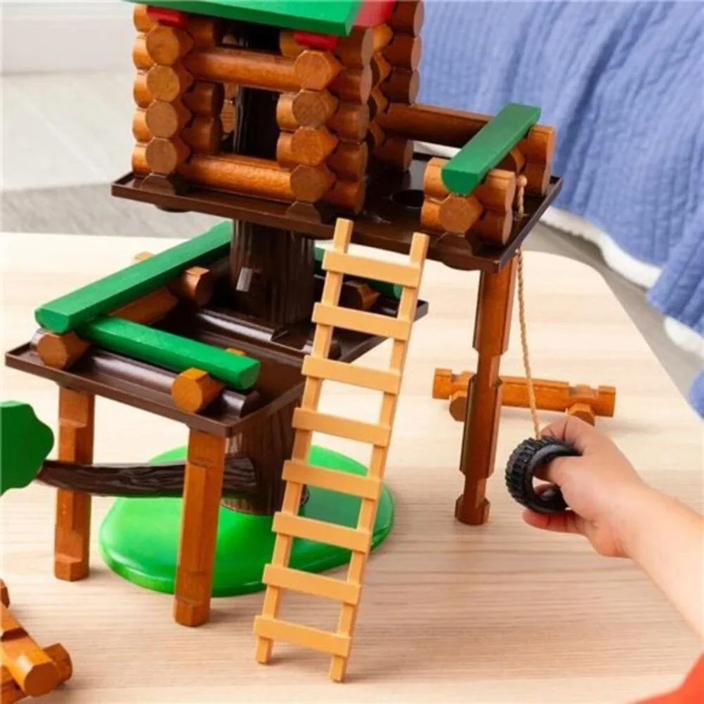 2 Tiered Tree House Building Set, Educational Toy, Gift for Kids, Girls and Boys
